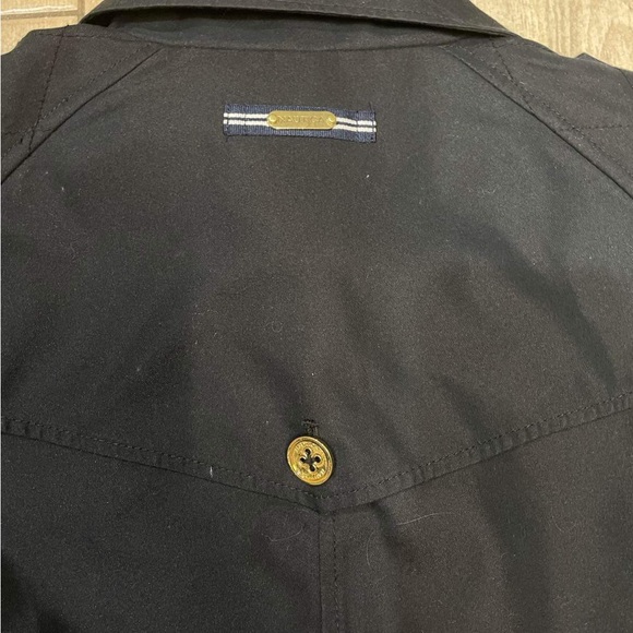 Nautica Belted Classic Trench Short Pea Coat Jacket (size L) - Picture 8 of 8